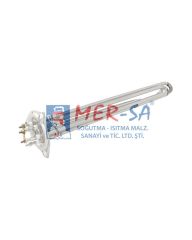 Bulaşık Makinesi Rezistansı Büyük Üçgen Flanşlı 3*3000W 40cm