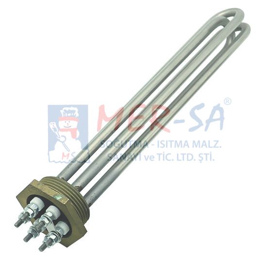 2 '' Kafalı Isıtıcı 220-380V 8,5Q CR-Nİ 12000 W 42CM