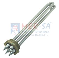 2 '' Kafalı Isıtıcı 220-380V 8,5Q CR-Nİ 12000 W 42CM