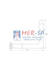 Bulaşık Makinesi Rezistansı 2200W 43,4cm
