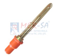 1,5 '' Kafalı Isıtıcı 220-380V 8,5 Q BAKIR 7500 W 30CM