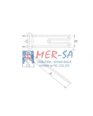 Çamaşır Makinesi Rezistansı 1950W 17cm