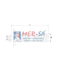 Şofben Rezistansı 3750W+5250W 20,5cm