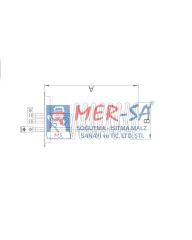 Şofben Rezistansı 3000W+4500W 12,9cm