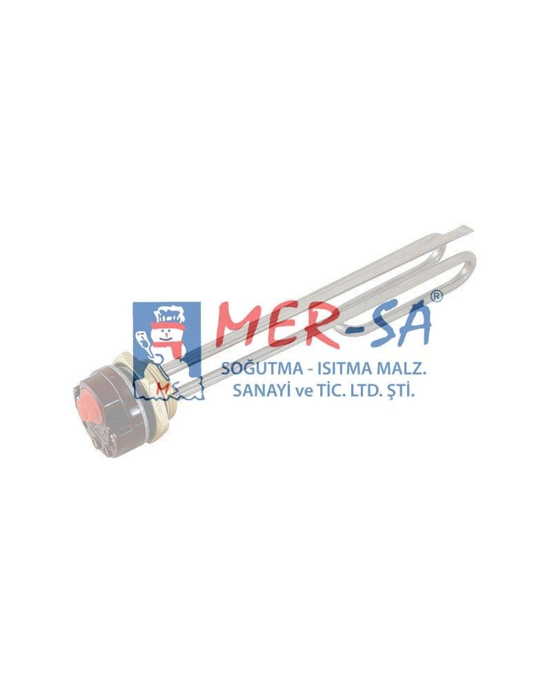 Güneş Enerjisi Rezistansı Termostatlı Kıvrık 2500W 30cm