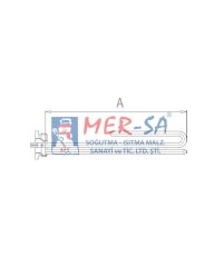 Güneş Enerjisi Rezistansı Termostatlı Kıvrık 3000W 30cm