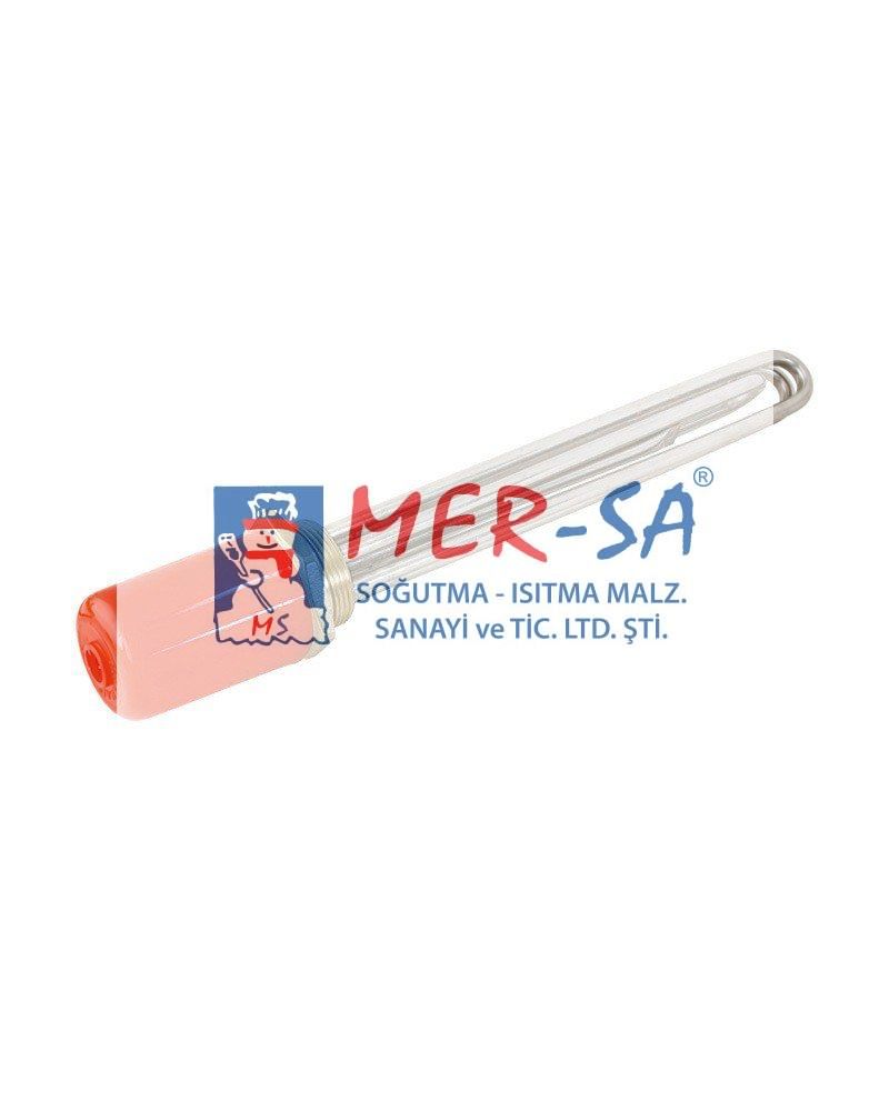 Buhar Kazanı Rezistansı 3*833W 1,5'' Trifaze Kovan Borulu 21cm
