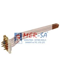 Buhar Kazanı Rezistansı 3*2000W Trifaze Bakır 48,2cm