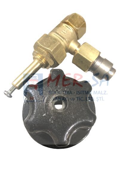 Fırın Musluk 3/8 Doğalgaz
