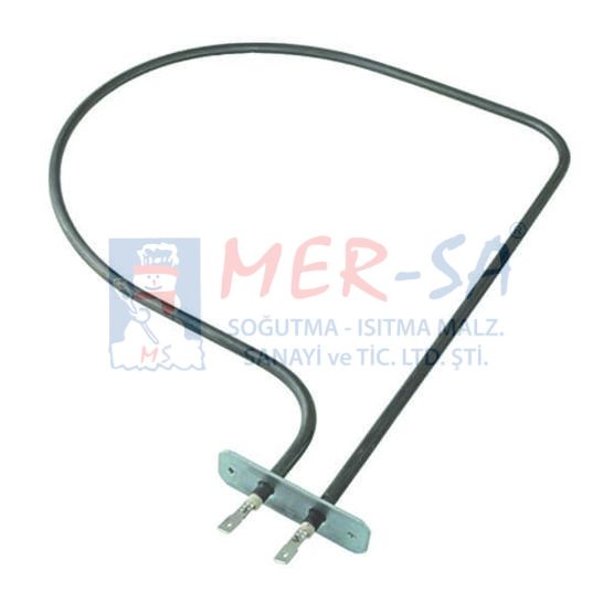 Fırın Rezistansı İnce FLANŞLI 220V 650 W (Mide Tipi)