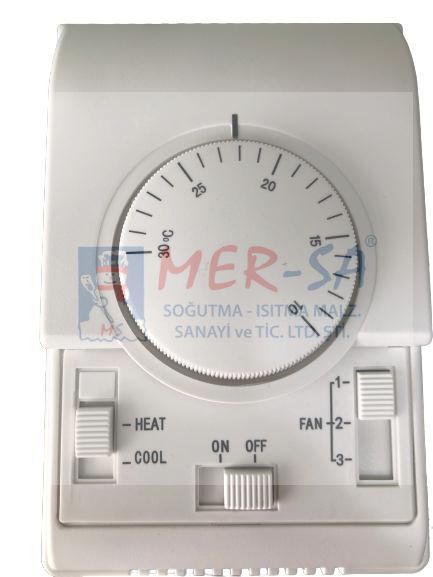 Oda Termostatı Fancoil 10 / +30 C