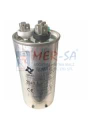 Kondansatör Split Klima 35 + 1,5 uF 4+4+4 370 V