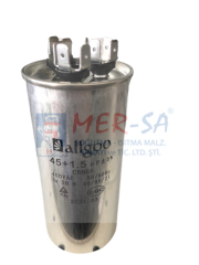 Kondansatör Split Klima 45 + 1,5 uF 4+4+4 370 V