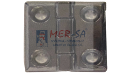 Vitrin Menteşe Kare Yaprak (Zamak 40*40)