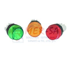 Sinyal Lambası 22 mm (Kırmızı-Sarı-Yeşil)