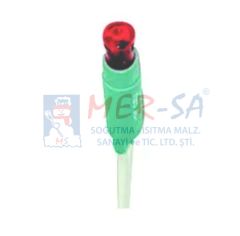 Sinyal Lambası 8 mm Kablolu KIRMIZI