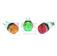 Sinyal Lambası 14 mm (Kırmızı-Sarı-Yeşil)