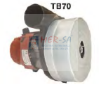 Süpürge Motoru TB70 Çift Fanlı Egzoslu 1400W