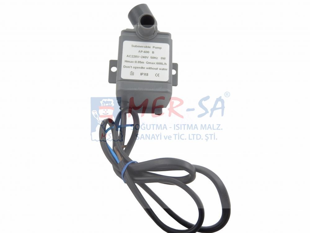 Klima Tahliye Pompası AP-600-B 220V 50Hz 8W 0,85mt 600L/h