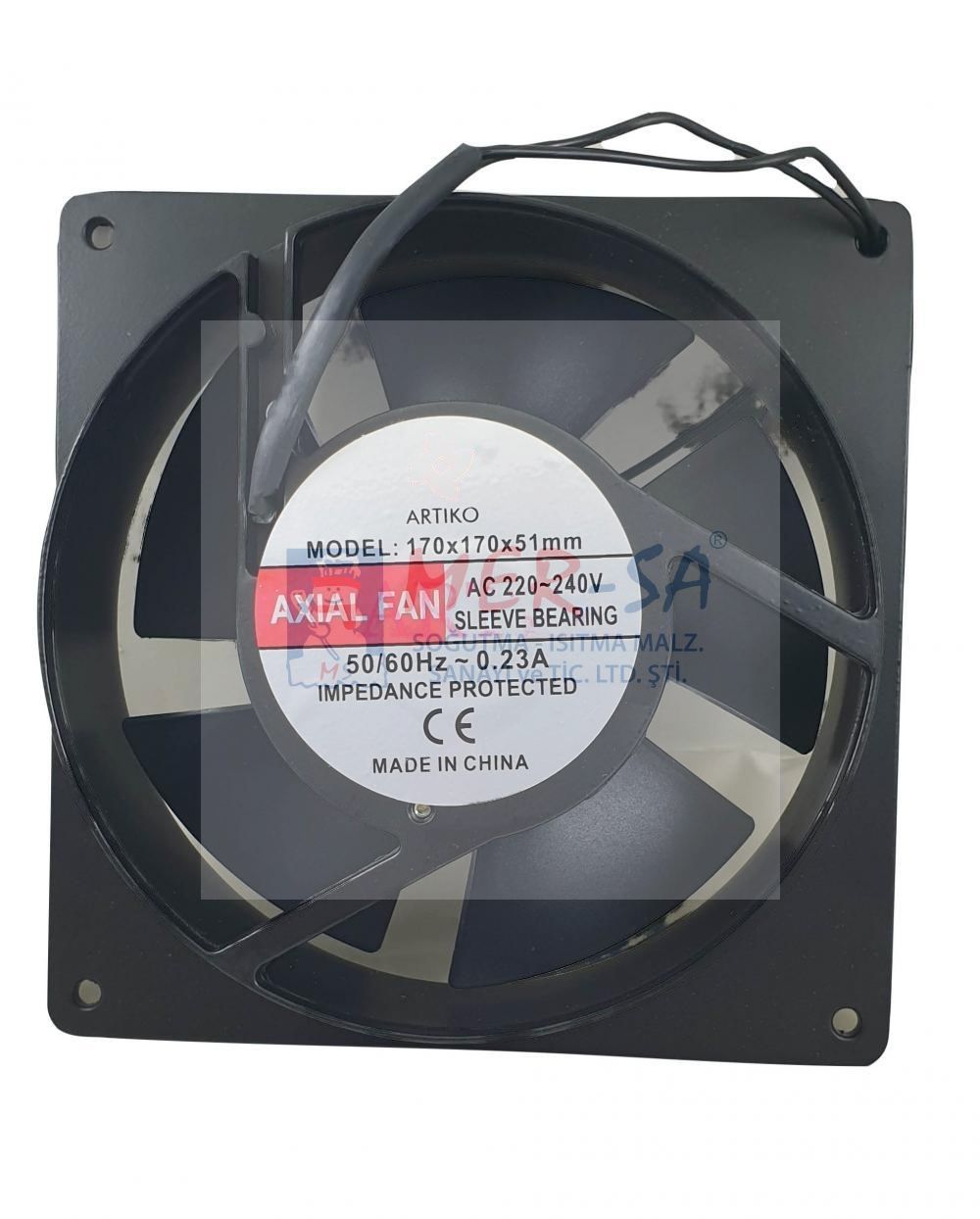 Fan Kare 170 X 170 X 51 220V 35W