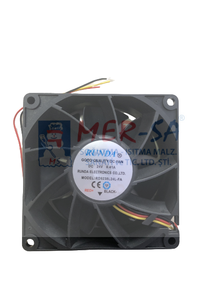 Fan Kare Runda RD9238L24L 92mm*92mm*38mm DC 24V 0,41A