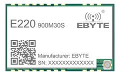 RF MODÜL :E220-900M30S LLCC68 868MHz 915MHz LoRa Module Ebyte 30dBm 10km Wireless Transceiver and Receiver IPEX/Stamp Hole Long Range IoT