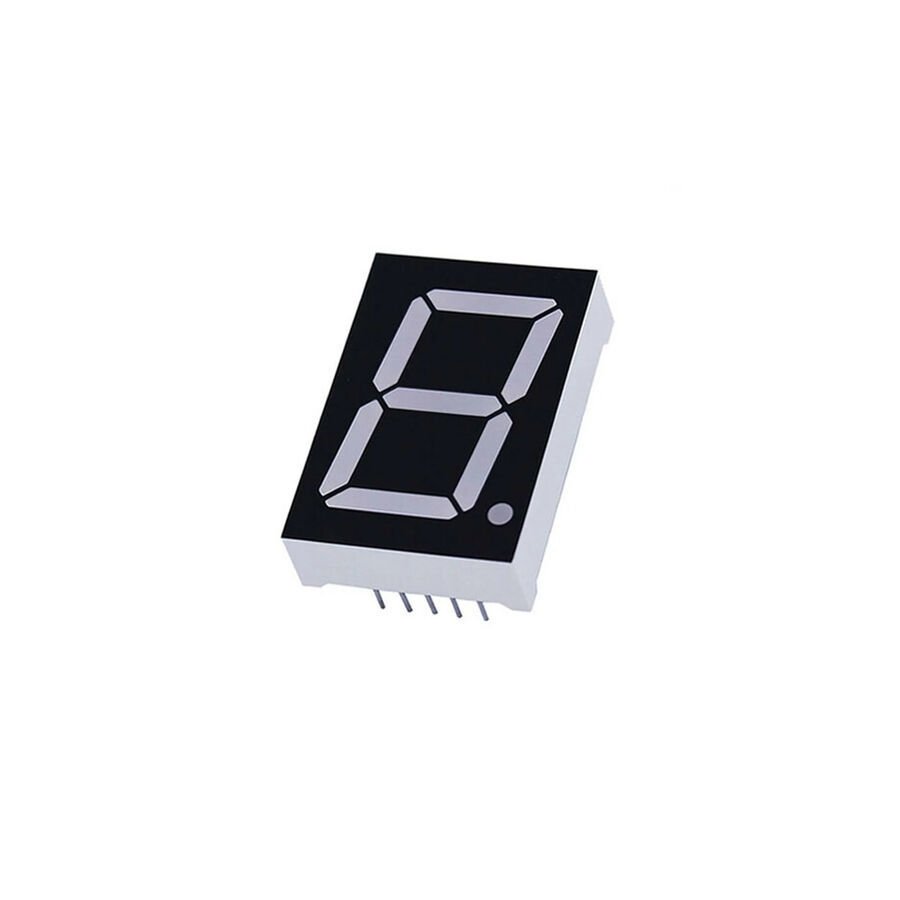 57mm Ortak Anot Siyah Yüzey Display - Kırmızı