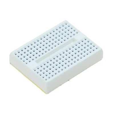 Mini Yapışkanlı Breadboard Beyaz(170 point)