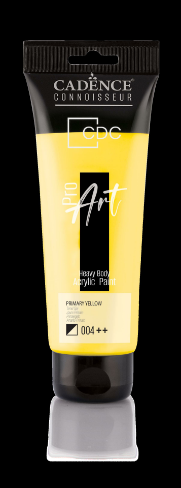 PROART HEAVY BODY AKRİLİK BOYA PR-004 TEMEL SARI 120ML