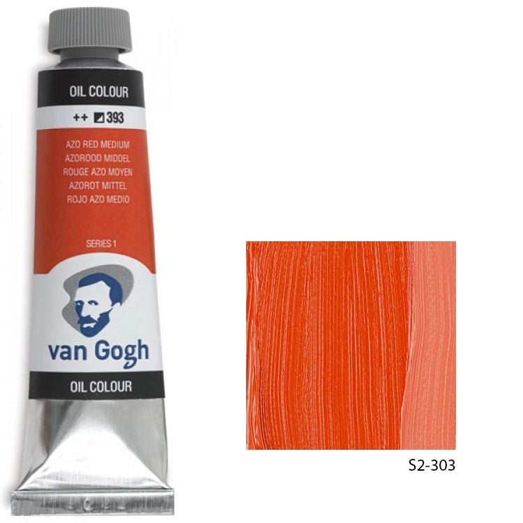 Talens Van Gogh Yağlı Boya 40ml Seri 2 303 Cadmium Red L