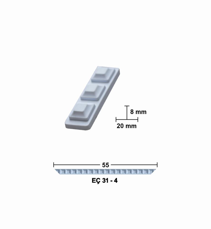 55 cm ESNEK MOBİLYA ÇITASI