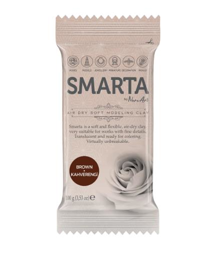 SMARTA HAVAYLA KURUYAN MODELLEME HAMURU KAHVERENGİ 100 GR