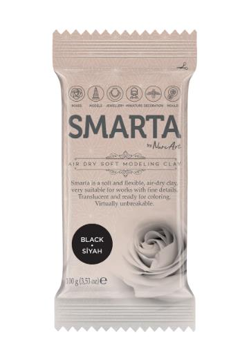 SMARTA HAVAYLA KURUYAN MODELLEME HAMURU SİYAH 100GR