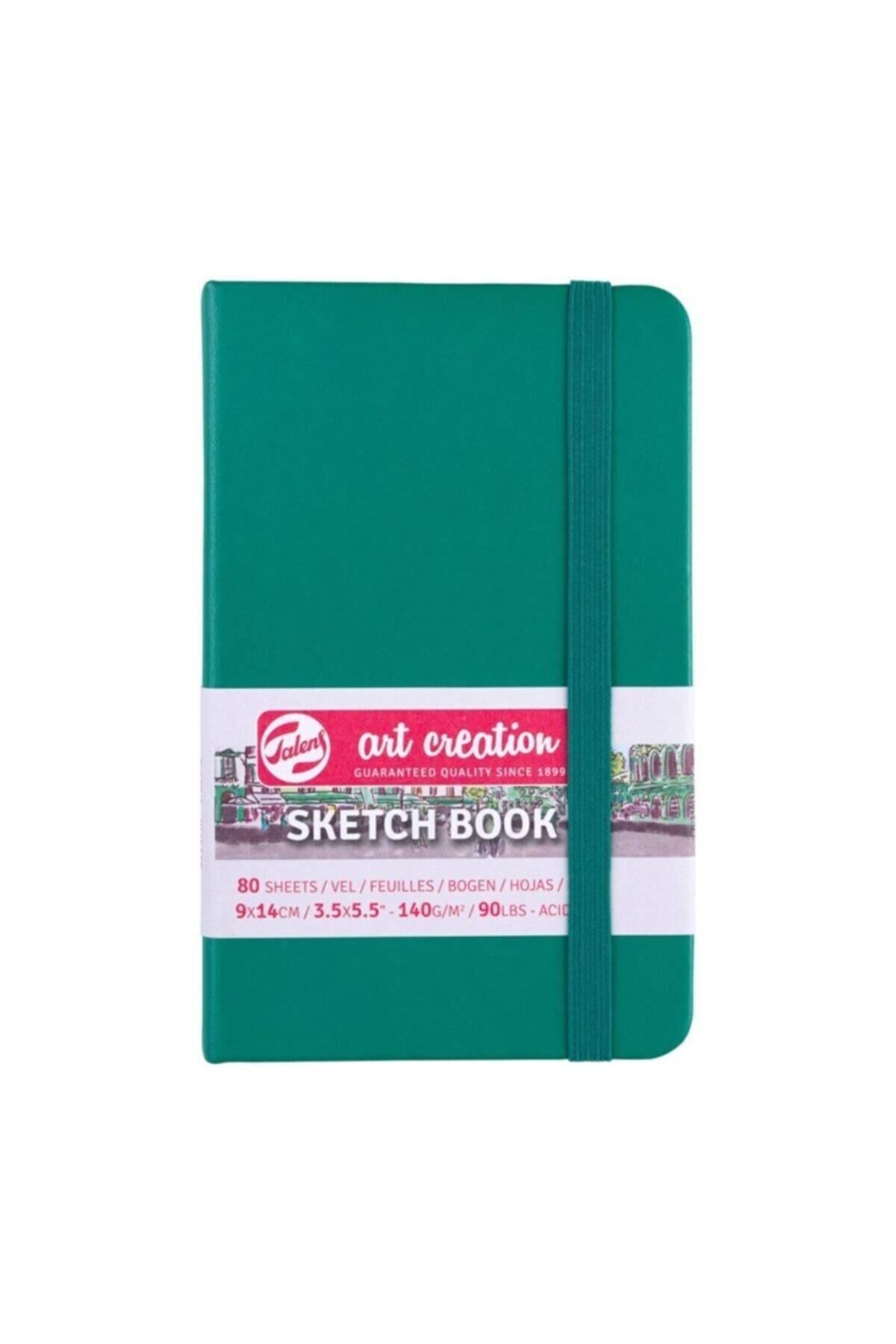 SKETCH BOOK FOREST GREEN 9X14