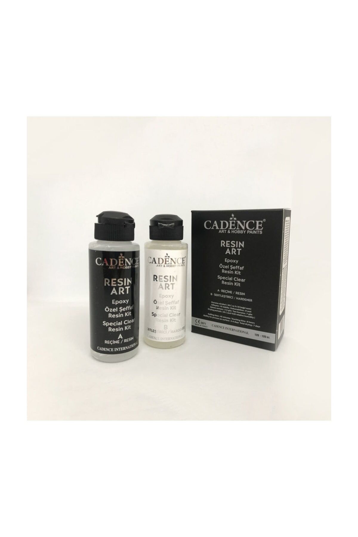 RESİN ART  REÇİNE + SERTLEŞTİRİCİ TAKIM 120ML