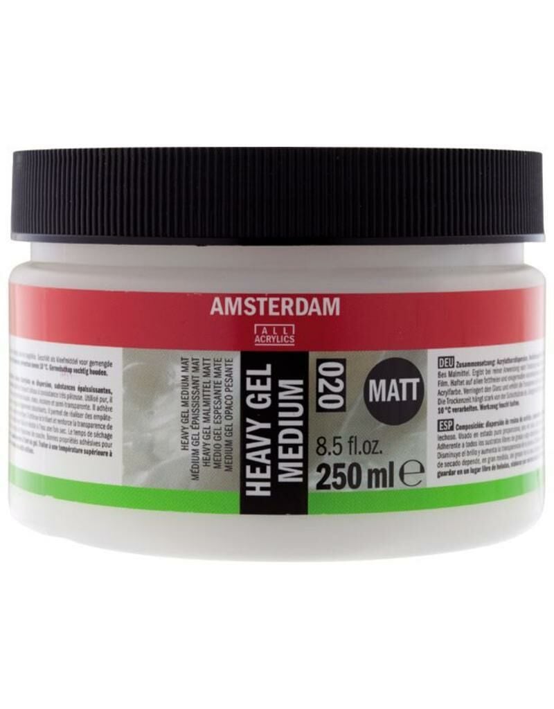 AMSTERDAM EXTRA HEAVY GEL MEDIUM MATT 022 250ML