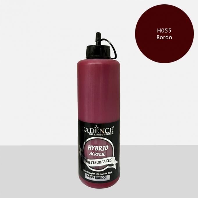 HYBRID AKR. MULTISURFACES H-055 BORDO 500ML