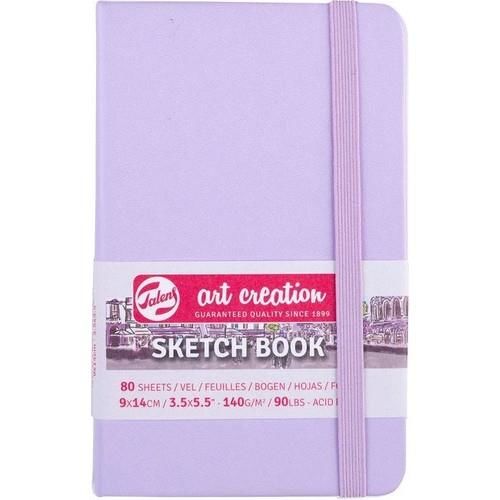 SKETCH BOOK PASTEL VIOLET 9X14CM