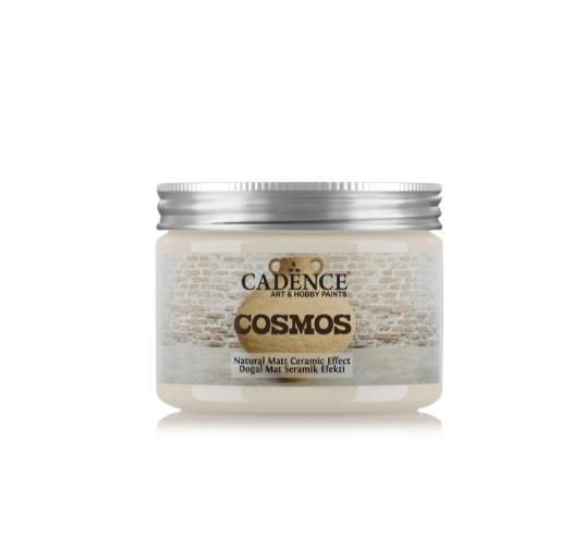 COSMOS DOĞAL MAT SERAMİK EFEKT CS-02 EKRU 150ML