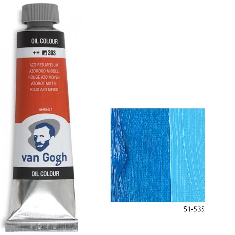 Talens Van Gogh Yağlı Boya 40ml Seri 1 535 Cerulean Bl. (phthalo)