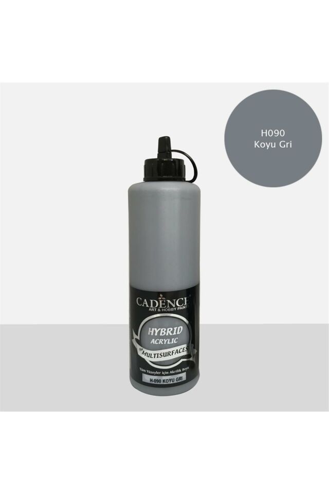 HYBRID AKR. MULTISURFACES H-090 KOYU GRİ 500ML