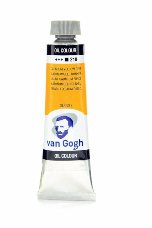 Van Gogh Yağlı Boya 200 ml. 210 Cadmium Yellow Deep