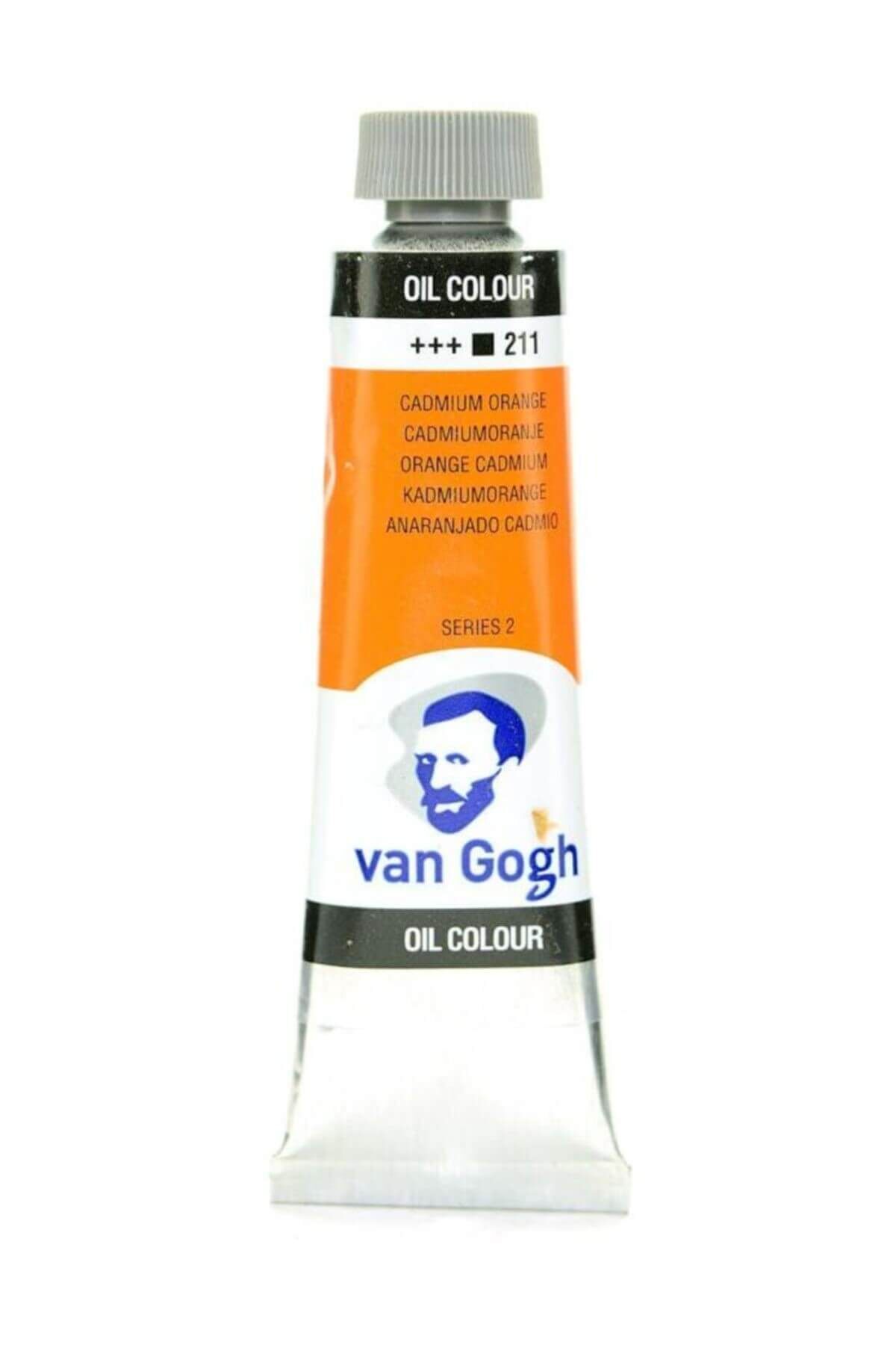 Van Gogh Yağlı Boya 200 ml. 211 Cadmium Orange