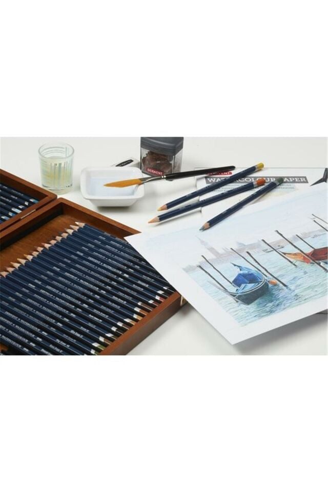 DERWENT WATERCOLOUR 72'Lİ METAL KUTU