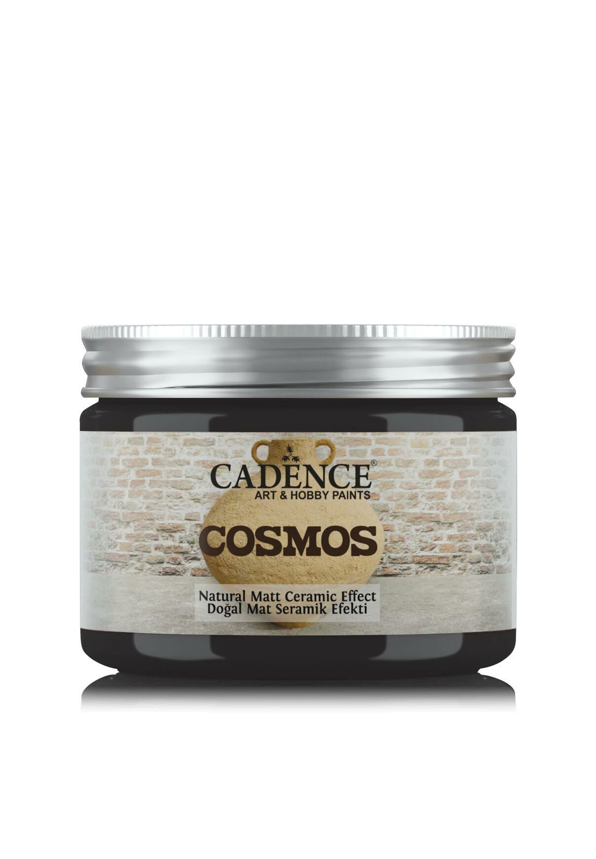 COSMOS DOĞAL MAT SERAMİK EFEKT CS-16 SİYAH 150ML