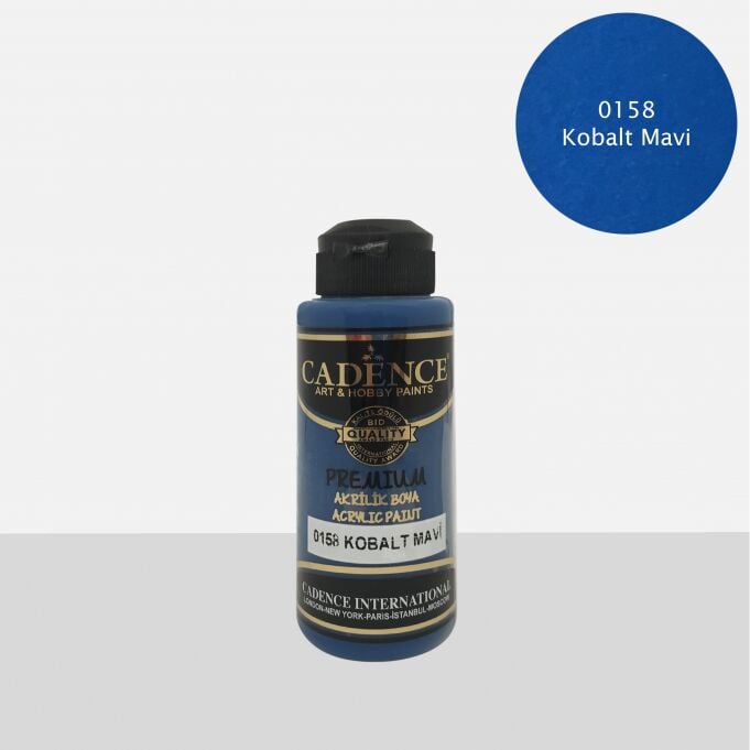 120ML(cc) 0158 Kobalt Mavi