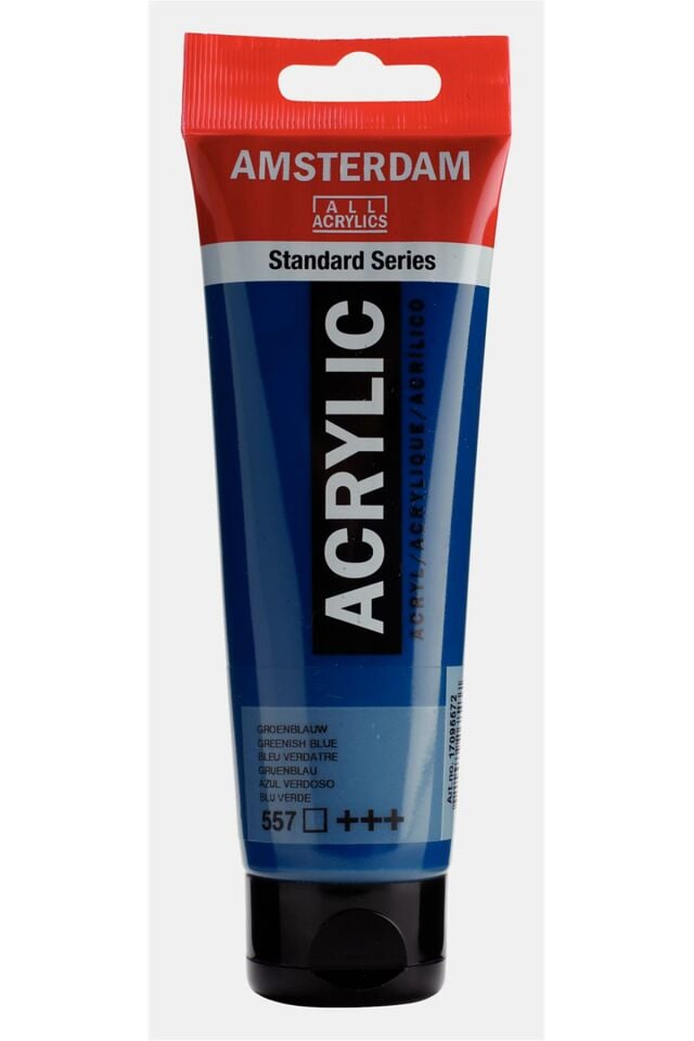 Amsterdam Akrilik Boya 120ml 557 Greenish Blue