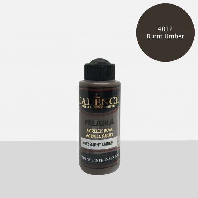 Premium 120ML(cc) 4012 Burnt Umber