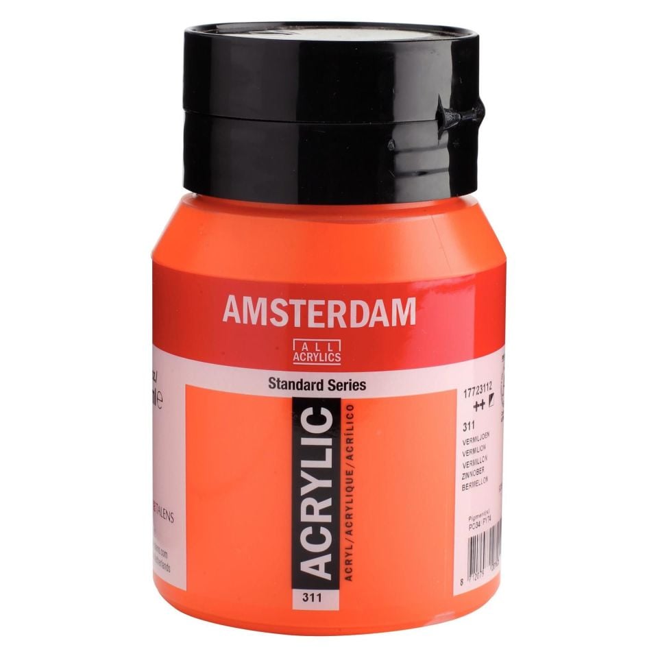 AAC ACRYLIC 500ML. VERMILION