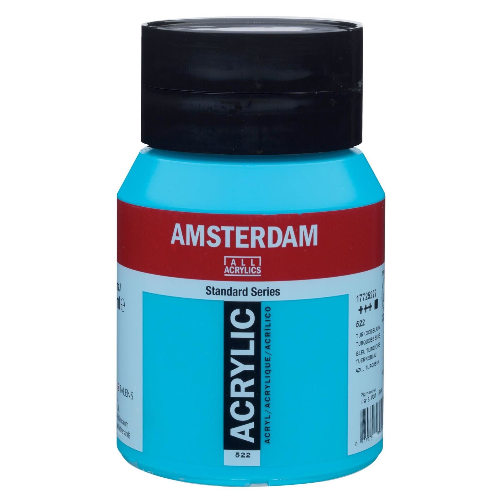 AAC ACRYLIC 500ML. TURQ.BLUE